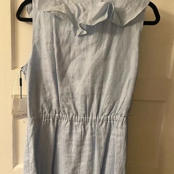 Calvin Klein Light Blue Sleeveless Dress - Picture 2 of 4